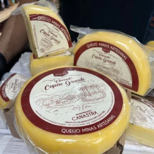 Queijo Canastra Fazenda Capão Grande 1kg (SUGERIMOS ENVIO VIA SEDEX)