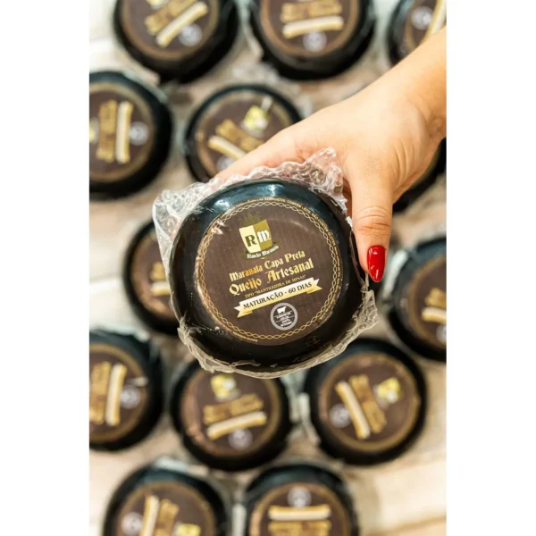 Queijo Maranata Capa Preta 500g (SUGERIMOS O ENVIO VIA SEDEX) - Imagem 3